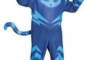 Catboy Deluxe Toddler PJ Masks Costume, Large/4-6