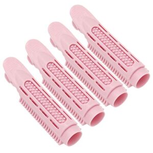 Ryalan Volumizing Hair Root Clip Styling Hair Clips Natural Fluffy Hair No Damage And Heat Free Volumized Hairstyle for Home Professionally Fluffy Hair Clip Hair Root Curler Roller (4Pcs, Pink)