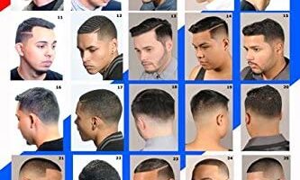 2014HM Laminated Men's Hairstyles Barber Poster 24" x 36"