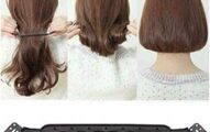 DZT1968 Long Hair to Bob Head Hair Clip︱Shift from Long Hair and Short Hair Everyday︱Just Simply Roll & Clip, Create a Perfect Bob Hairstyle ︱Perfect for Everyday Hair Makeover or Any Occasions.