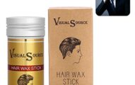 Hair Styling Wax, 75g/Bottle Hair Wax Stick Long-last Natural Hairstyle Model Styling Broken Hair Gel Wax Cream