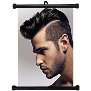 sp217032 Hairstyles Wall Scroll Poster For Barber Shop Salon Haircut Display