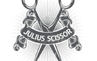 Julius Scissor Notebook: Hair Stylist & Hairdresser Notebook / Journal / Log Book - Appreciation Gift Idea - Lined, 120 Pages, 6x9, Soft Cover, Matte Finish