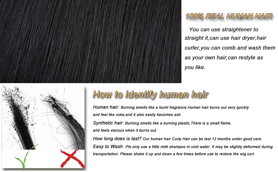 How to identify human hair