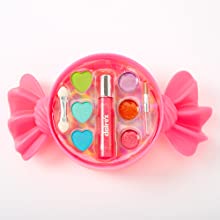 Claire’s makeup sets collection, unique designs, colorful, cute details, play makeup for girls