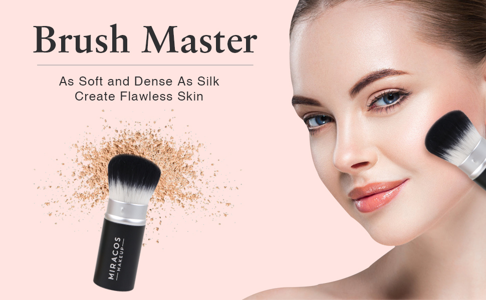 Retractable Blush Makeup Brush