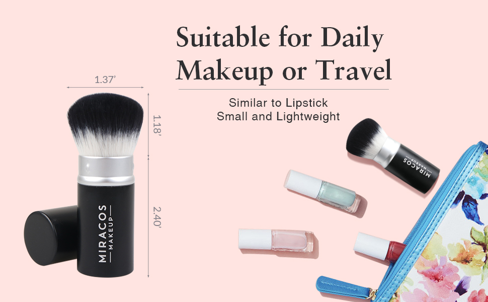 Suitable for daily makeup or travel