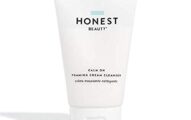 Honest Beauty Calm On Foaming Cream Cleanser | with Hyaluronic Acid + Phytosterols & Phospholipids + Amino Acids | 4 Fl Oz