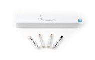 Swanbelle Multifunctional, Portable, Stackable, Travel Size 4 in 1 Makeup Brush Set for Lip, Eyeline, Eyeshade and Brows