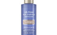 Neutrogena Oil-Free Liquid Eye Makeup Remover, Residue-Free, Non-Greasy, Gentle & Skin-Soothing Makeup Remover Solution with Aloe & Cucumber Extract for Waterproof Mascara, 5.5 fl. oz