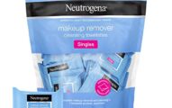 Neutrogena Makeup Remover Facial Cleansing Towelette Singles, Daily Face Wipes to Remove Dirt, Oil, Makeup & Waterproof Mascara, Gentle, Alcohol-Free, Individually Wrapped, 20 Ct