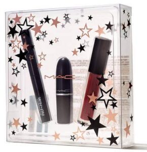 MAC STARS OF THE PARTY KIT: RED ~ 3 PIECE KIT ~NWB