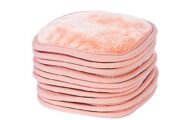 Eurow Makeup Removal Cleaning Cloth, 5 by 5 Inches, Coral, Pack of 10