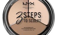 NYX PROFESSIONAL MAKEUP 3 Steps to Sculpt Face Sculpting Palette, Fair