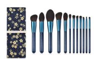 Kabuki Makeup Brush Set-Foundation Power Blush Concealer Countuor Brushes- Perfect For Liquid Cream Mineral Products-12 Pcs Collection With Premium Synthetic Bristles For Eye and Face Cosmetic With Bag
