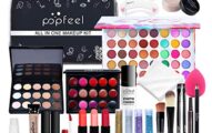 POPFEEL All In One Makeup Kit(Eyeshadow,Primer,Concealer,lipstick,lipgloss,Eyeliner,Eyebrow,Makeup brushe,Mascara &more) 27 pcs
