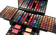 190 Colors Cosmetic Make up Palette Set Kit Combination with Eyeshadow Facial Blusher Eyebrow Powder Face Concealer Powder Eyeliner Pencil A Mirror All-in-One Makeup Gift Set