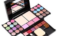 Eyeshadow Palette Makeup Palette 35 Bright Colors Matte and Shimmer Lip Gloss Blush Brushes (35 Color)