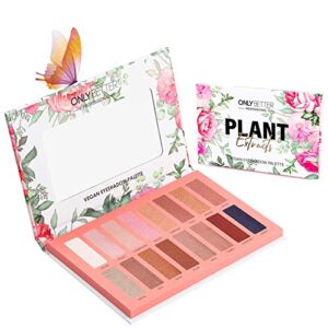 Nude Eyeshadow Palette ONLYBETTER High Pigmented Eyeshadow Palette Fusion 16 Shades Metallic and Shimmers Colorful Eyeshadow Palette Long Lasting Vegan Eyeshadow Palette