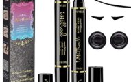 iMethod Eyeliner Stamp - 2021 NEW 2 Pens Winged Eyeliner Stamp, for All Eye Shapes, Eyeliner Stamp Wingliner, Perfect Wing Cat Eye Liner, Waterproof & Smudge-proof, 10 mm