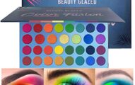 Rainbow Colors Fusion Eyeshadow Palette 39 Shades Metallic Shimmer Palette Long Lasting Eye Shadow Pallet High Pigment Makeup Palette for Party