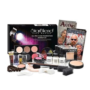 Mehron Makeup StarBlend Cake Makeup - All-Pro Makeup Kit (TV/Video)
