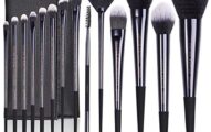 Makeup Brush Set, LEUNG 14pcs Make up Brushes, Professional Premium Synthetic Foundation Powder Concealers Eye Shadows Makeup brushes Set with Glossy Black Bag