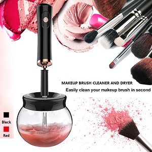 electronic makeup brush cleaner