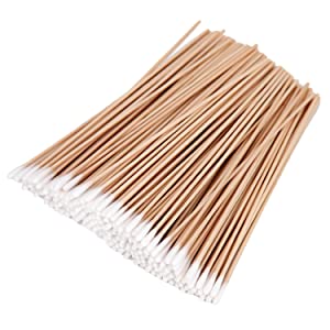 q tips with wooden stick wood handle cotton swabs long cotton swabs