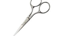 Motanar Professional Grooming Scissors for Personal Care Facial Hair Removal and Ear Nose Eyebrow Trimming Stainless Steel Fine Straight Tip Scissors 3.9 Inch