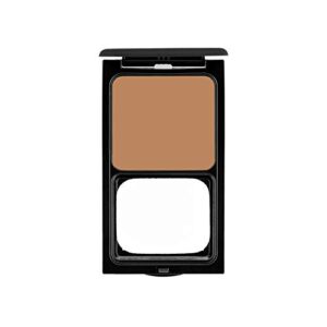 Pro Powder Foundation by Sacha Cosmetics, Natural Matte 2-in-1 Powder Foundation Makeup to give a Flawless Finish, Full Coverage, All Skin Types, 0.45 oz, Perfect Honey