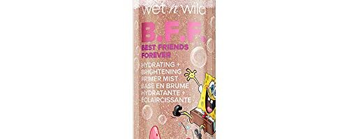 wet n wild B.F.F. Hydrating + Brightening Primer Mist, SpongeBob Squarepants Makeup, Moisturizer, Makeup Primer