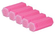 Cuttte 500 PCS Disposable Micro Applicators Brushes Latisse applicator for Eyelashes Extensions and Makeup Application (Head Diameter: 2.0mm)