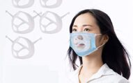 3D Mask Bracket-Protect Lipstick Lips-Internal Support Holder Frame Nose Breathing smoothly-DIY Face Mask Accessories,Comfortable Breathing Washable Reusable(5Pcs)