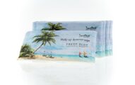 Travelwell Aloe Individually Wrapped Makeup Remover Cleansing Travel Wipes, White, Fresh, 500 Count, travel size (TW-044)