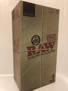 RAW Pre-Rolled Cone 1400 Pack (King Size) with RPD Sticker