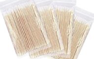 Fenshine 1000 Count Microblading Cotton Swab, Cotton Swabs Pointed Tip, Cotton Swabs Wood Sticks, Cotton Tipped Applicator, Tattoo Permanent Supplies, Makeup Cosmetic Applicator Sticks (1000PCS)